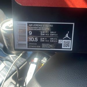 Brand new Jordan playoff 12s size 9